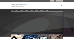 Desktop Screenshot of mhawkinscpa.com